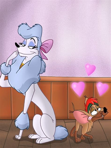 Oliver And Company Georgette And Tito By JustSomePainter11 Deviantart