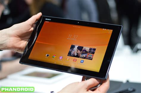 Hands On Sony Xperia Z2 Tablet And Speaker Dock Video Phandroid