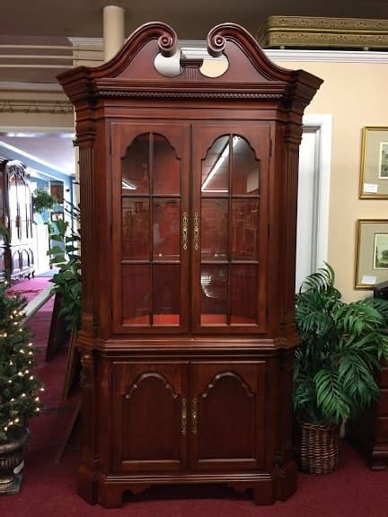 Thomasville Cherry China Cabinet Cabinets Matttroy