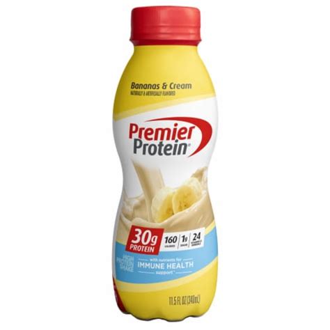 Premier Protein® Bananas And Cream High Protein Shake 11 5 Fl Oz Dillons Food Stores