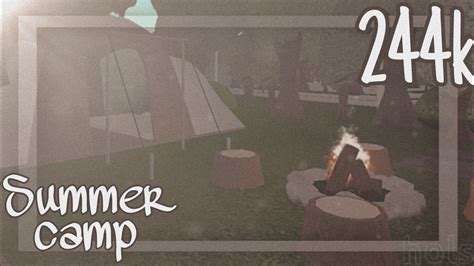 Summer Camp244kbloxburg Build Tour Youtube