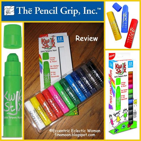 Eccentric Eclectic Woman The Pencil Grip Inc Kwik Stix 12 Pk Review