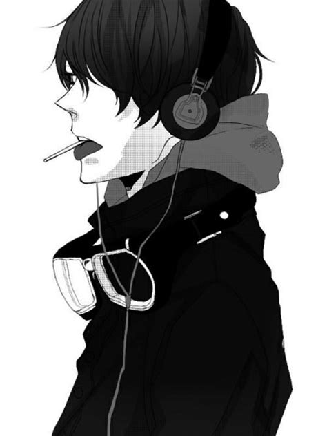 Anime Headphones Anime Masculino Anime Versão Anime