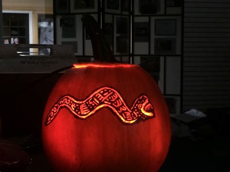 Cape Ann Vernal Pond Team Wicked Scary Pumpkin Carving Session