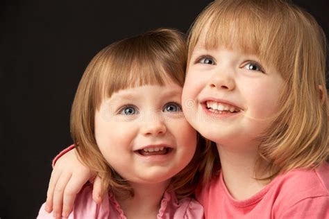 15922 Two Sisters Smiling Portrait Stock Photos Free And Royalty Free