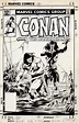 John Buscema, Conan the Barbarian # 149 unpublished cover - Planche ...