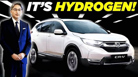 Honda Just Announced A Hydrogen Powered Honda Cr V Youtube