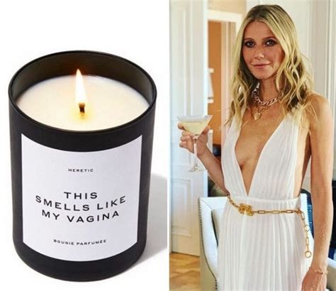 La actriz Gwyneth Paltrow vende vela aromática que huele a su vagina