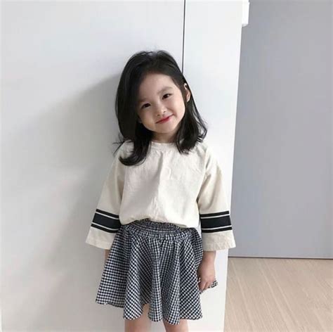 Korean Baby Girl Koreans Kids Korean Kids Fashion Style Stylish