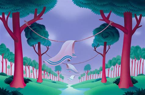 Michael Polakowski's original painting "Laundry Day" is available for