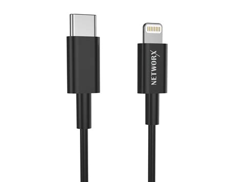 Networx Daten Und Ladekabel Usb C Auf Lightning M Schwarz