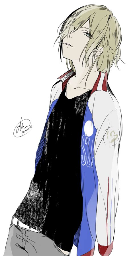 Yuri Plisetsky Yuri On Ice Drawn By Mikanururu Danbooru