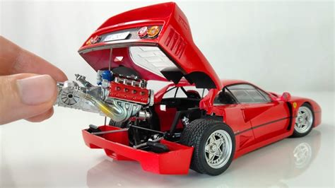 Building A Perfect Tiny Ferrari F40 Full Build Step By Step Ferrari
