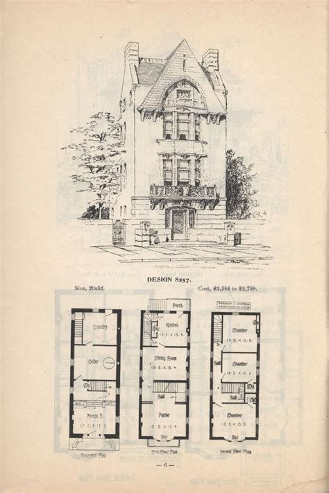 Maybe you would like to learn more about one of these? Artistic city houses, no. 43 | Vintage house plans, City ...
