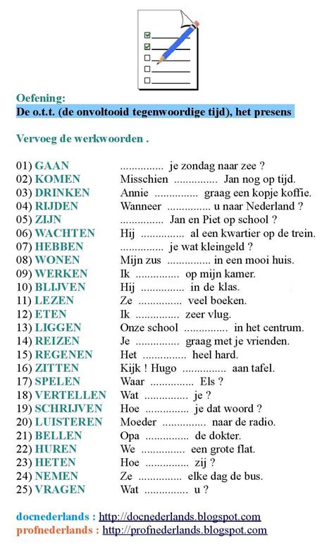The Vocabulary Of The Dutch Language Part Artofit