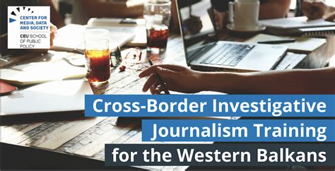 Cross Border Investigative Journalism Training For The Western Balkans
