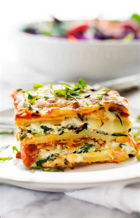 Vegetarian Lasagna Recipe — Dishmaps