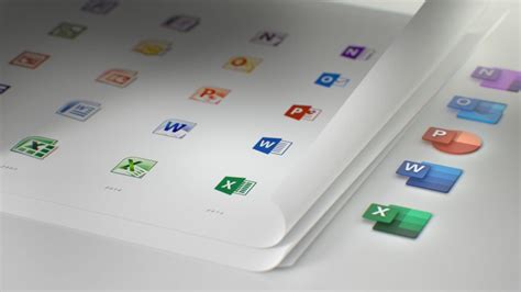 Microsoft Redesigns Office App Icons Designmodo