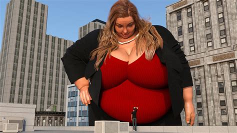 bbw giantess in the city 03 by galiagan on deviantart