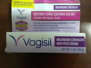 Vagisil Maximum Strength Instant Relief Formula Anti Itch Cream Oz EBay