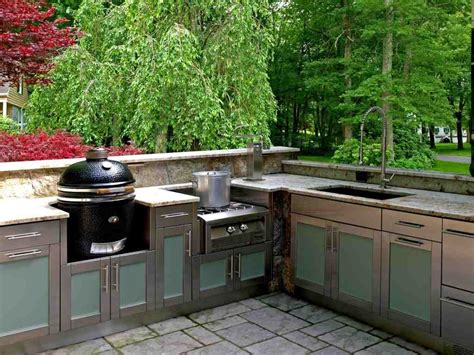 Best Stainless Steel Outdoor Kitchen Cabinets Kitchen Decor