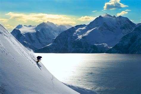 Lyngen Alps Norvegia Foto E Video Di Freeride Skimania Sciare Che