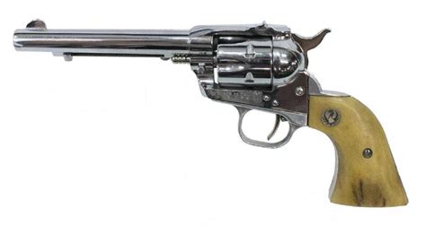 Ruger Single Six 22 Caliber Nickel Revolver