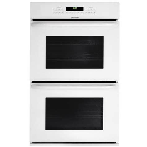 Shop Frigidaire Self Cleaning Double Electric Wall Oven White Common