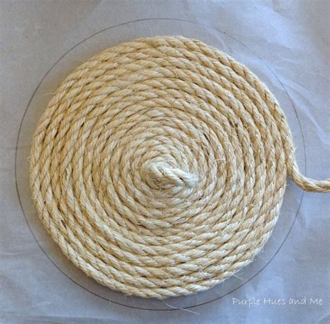 Coiled Sisal Rope Basket With Lid Hometalk