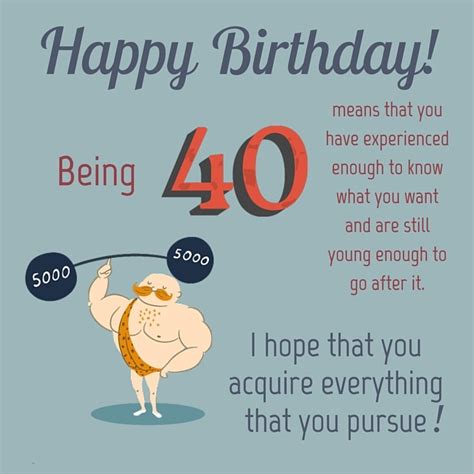 Everyone will say that you look half your age. 40th Birthday Wishes - Happy 40th Birthday Quotes And Images