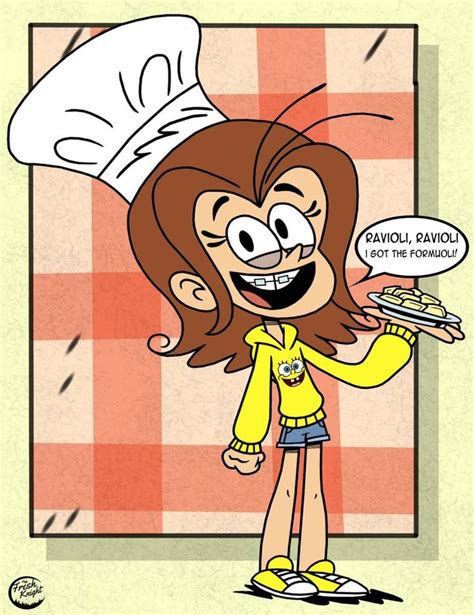 Chef Luan By Thefreshknight On Deviantart Loud House
