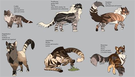 Different Types Of Warrior Cats