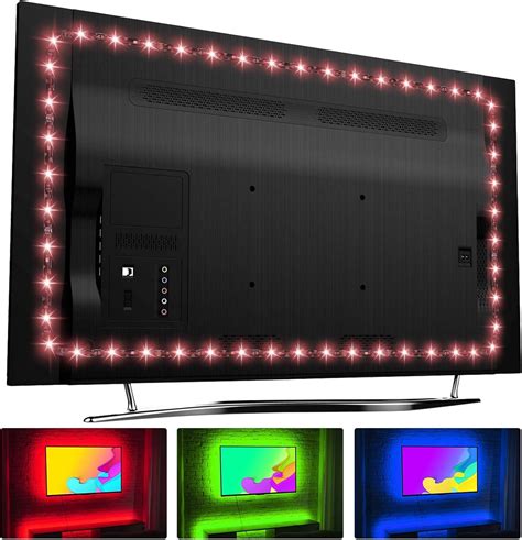 Hamlite Tv Led Backlight 65 Inch Led Lights For Tv 15ft Customized Usb
