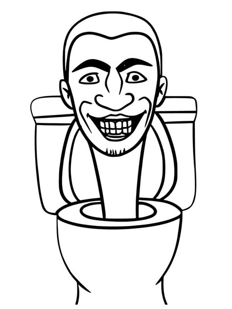 Coloriage Skibidi Toilet Titan Speakerman télécharger et imprimer