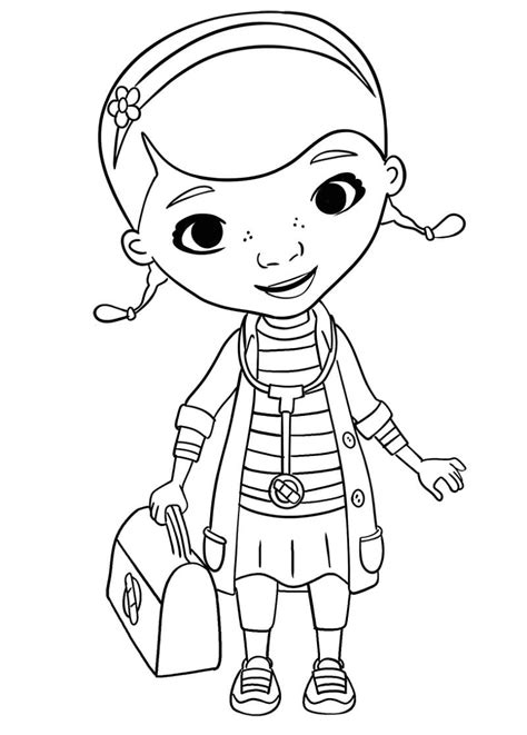 Desenhos De Doutora Brinquedos 4 Para Colorir E Imprimir