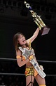 Ask her ref! The girls of all-women Japanese wrestling company show off ...