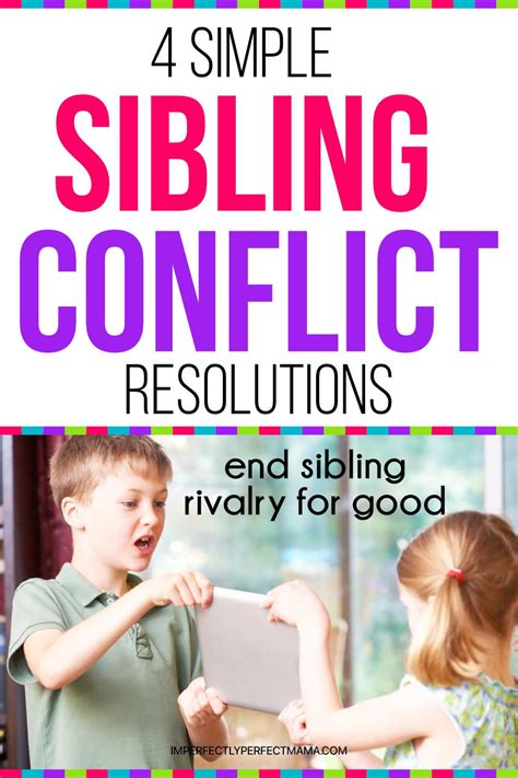 5 Simple And Effective Sibling Conflict Resolution Activities To Try