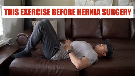 The Most Important Exercise If You Have A Hernia Youtube