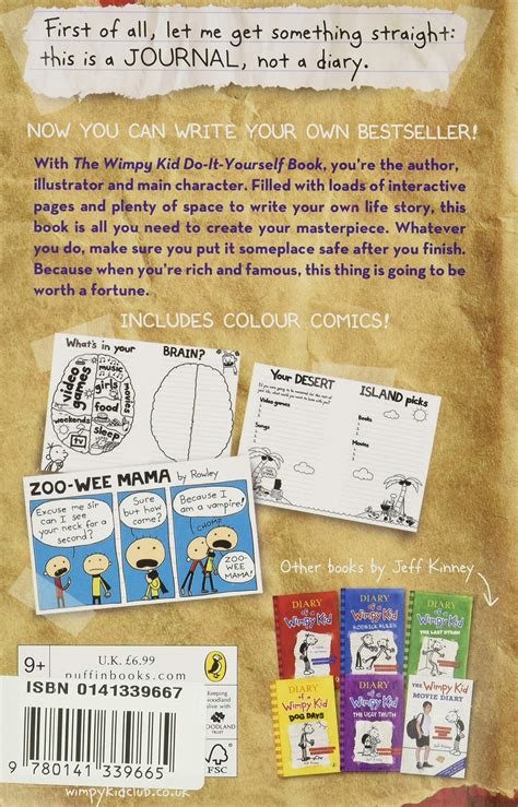 Diary Of A Wimpy Kid Do It Yourself Book Pdf Diary Of A Wimpy Kid Do