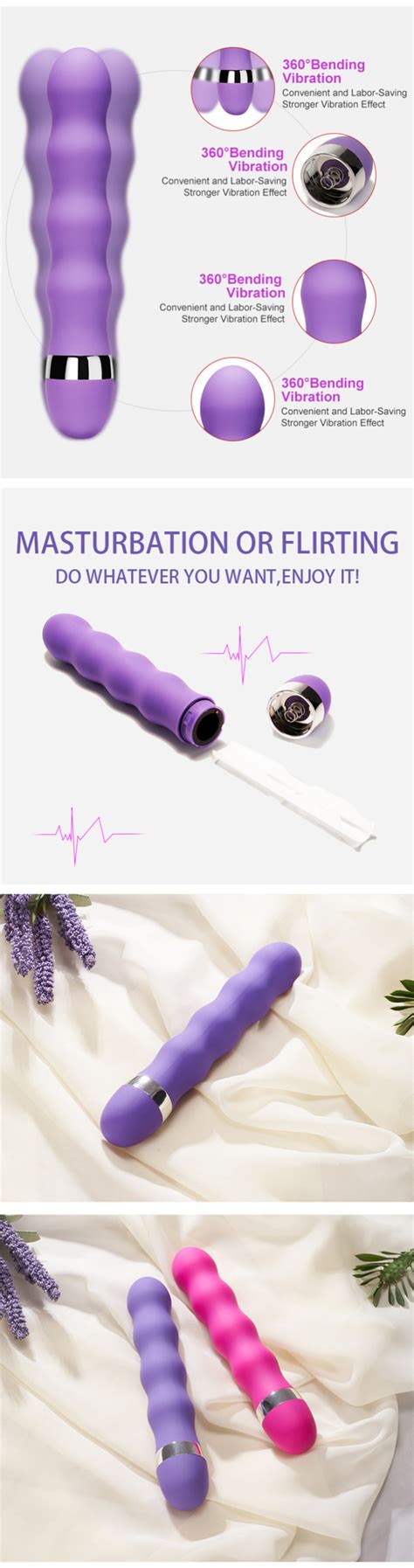 Multi Speed G Spot Vagina Vibrator Clit Butt Plug Anal