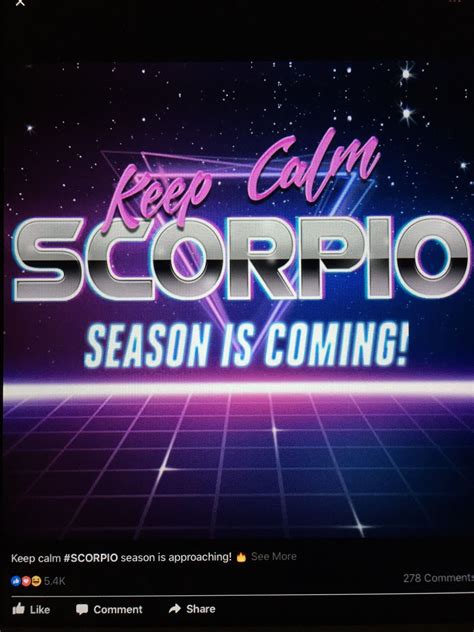 Pin By Vicky Graham On Scorpio My Zodiac Sign Scorpio Season Is