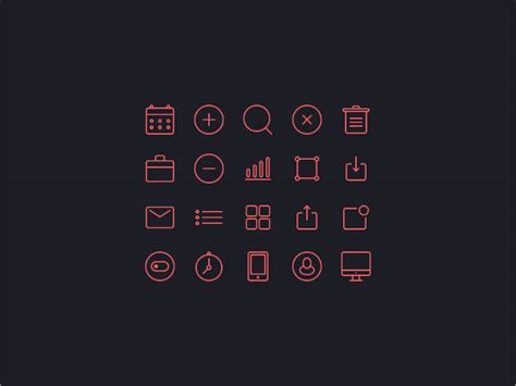 7 Ipad App Icons Design Templates