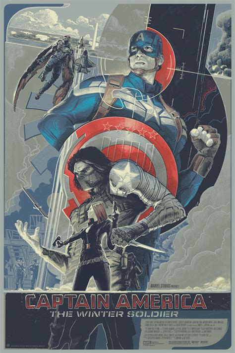 Robert redford will also be in the film. Mondo Unveils Stellar Poster for 'Captain America: The ...