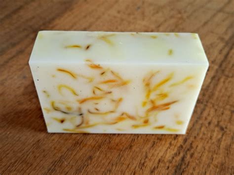 Hand Poured Soap With Flowers Jasminefalls