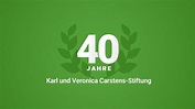 40 Jahre Karl und Veronica Carstens-Stiftung | Deutsches Stiftungszentrum