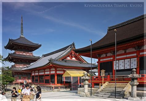 Kiyomizu Dera 清水寺 Three Storey Pagoda And Adjacent Build Flickr