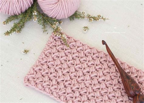 Learn A New Crochet Stitch The Mini Bean Stitch Knit