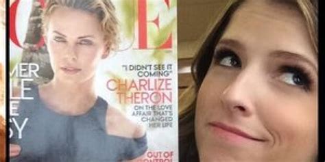 Anna Kendrick Calls Out Charlize Theron For Dress Faux Pas Huffpost