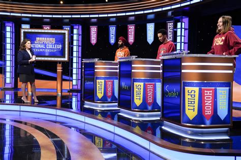 Jeopardy National College Championship Tv Show On Abc Season One