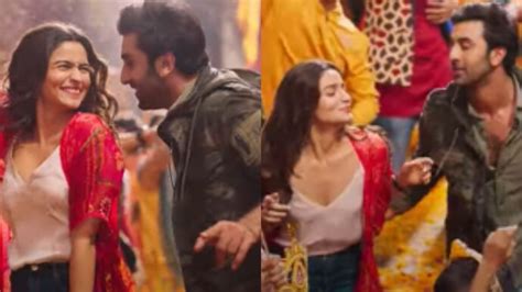 Ranbir Kapoor Alia Bhatt Get Grooving To Kesariya Dance Mix Watch First Glimpse India Today